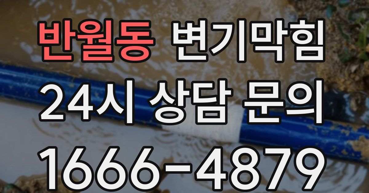 반월동 변기
