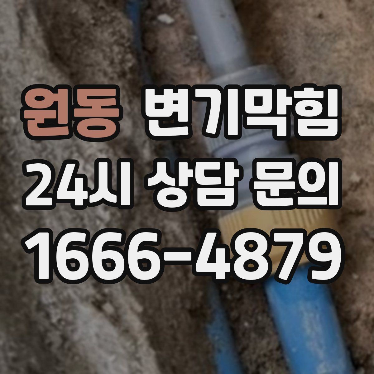 원동 변기막힘 카페 배수구막힘 향이 돌아온 매장