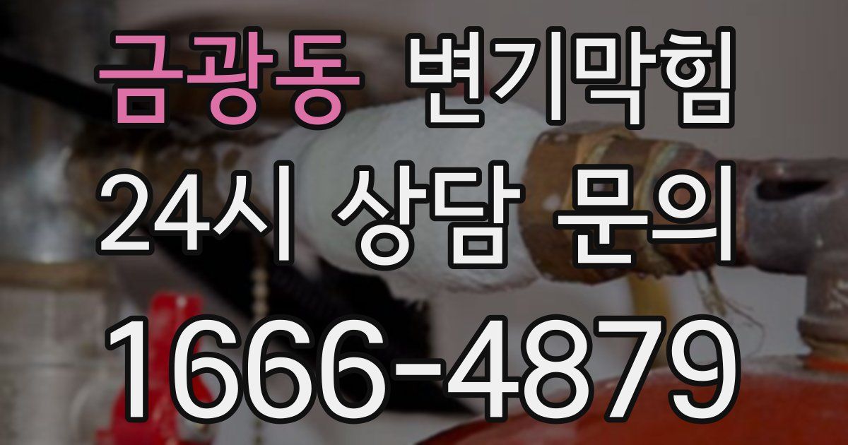 금광동 변기