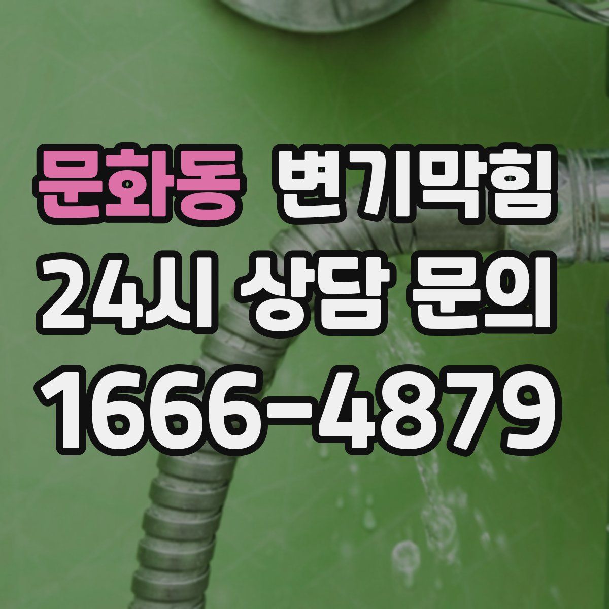 문화동 변기막힘