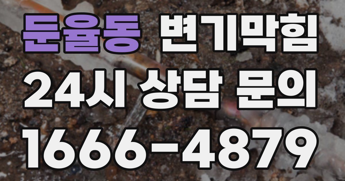 둔율동 변기