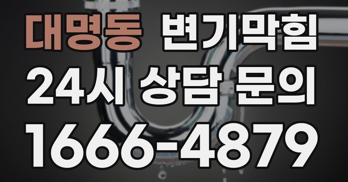 대명동 변기