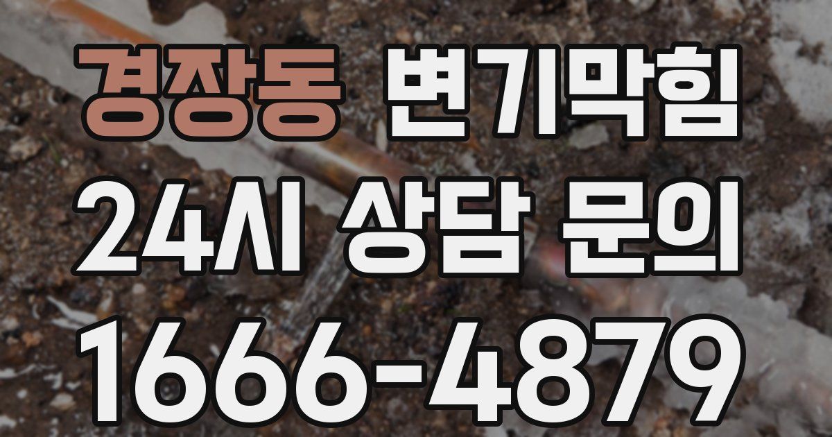 경장동 변기