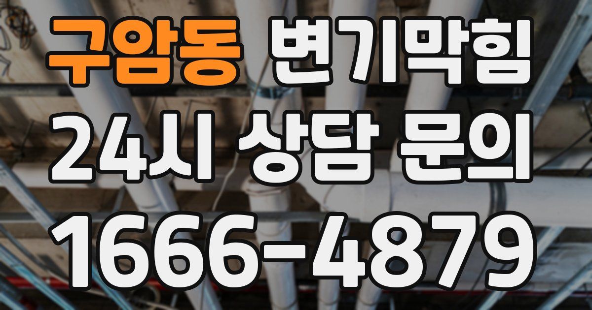 구암동 변기
