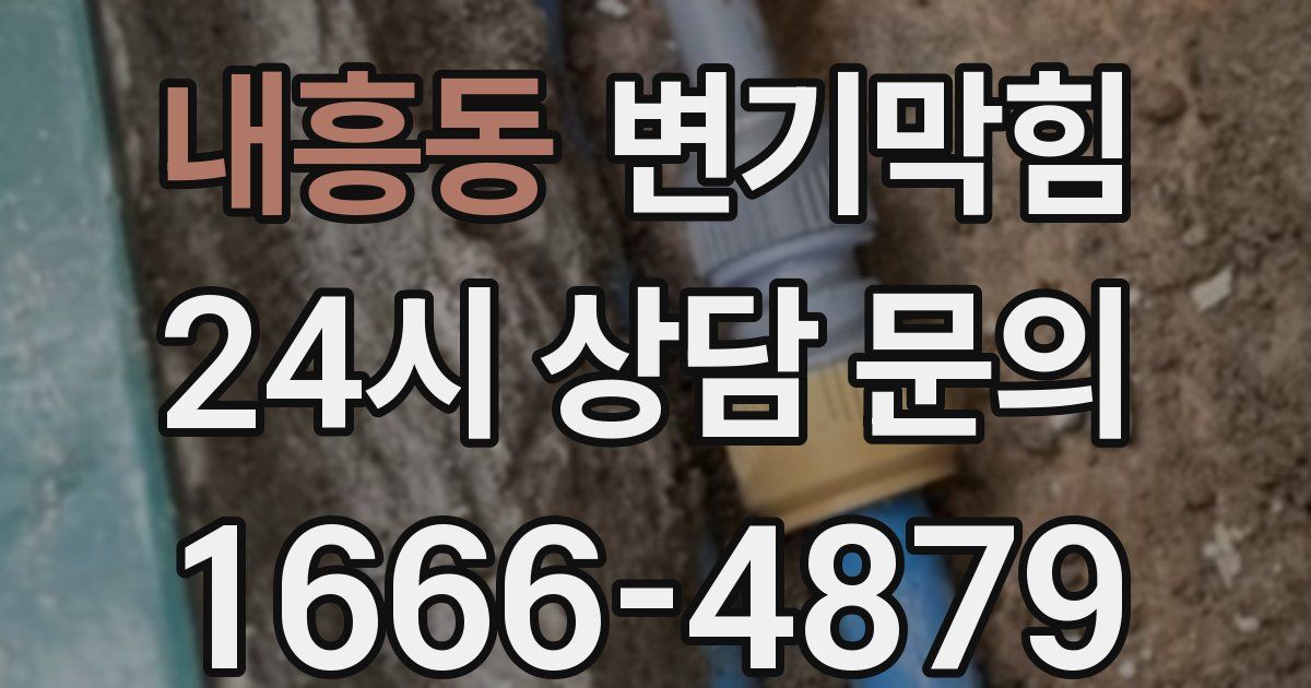 내흥동 변기