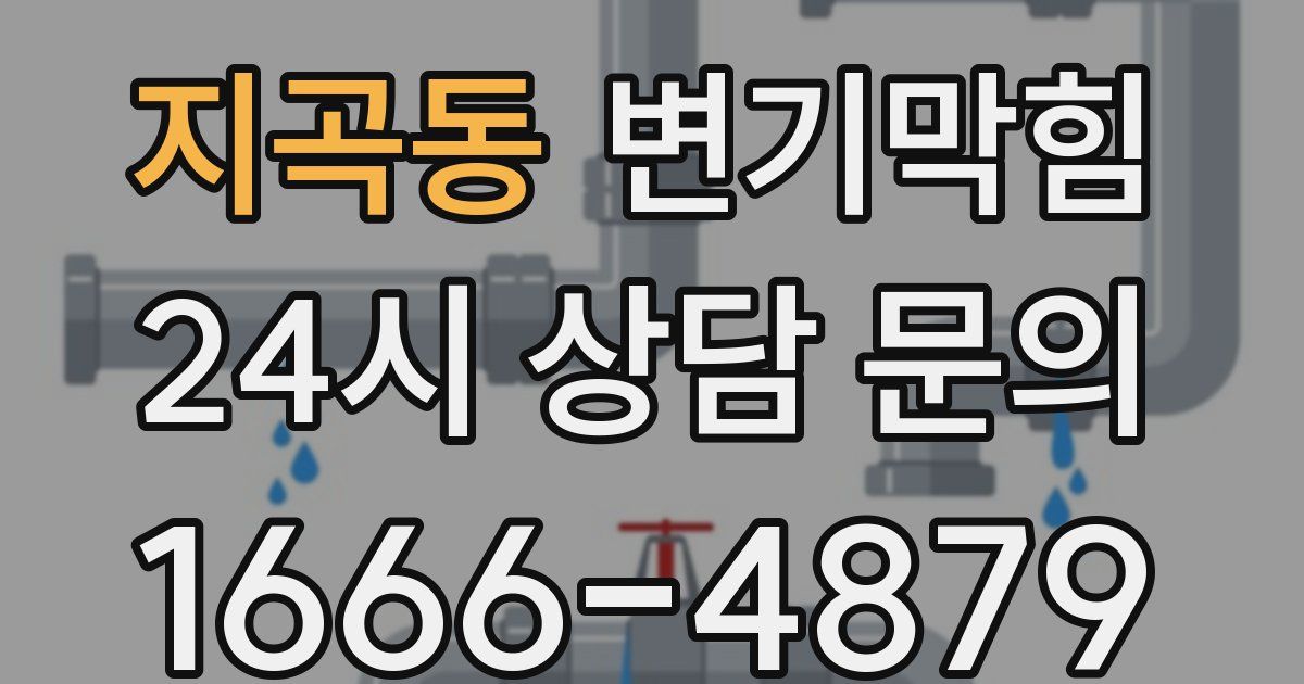 지곡동 변기