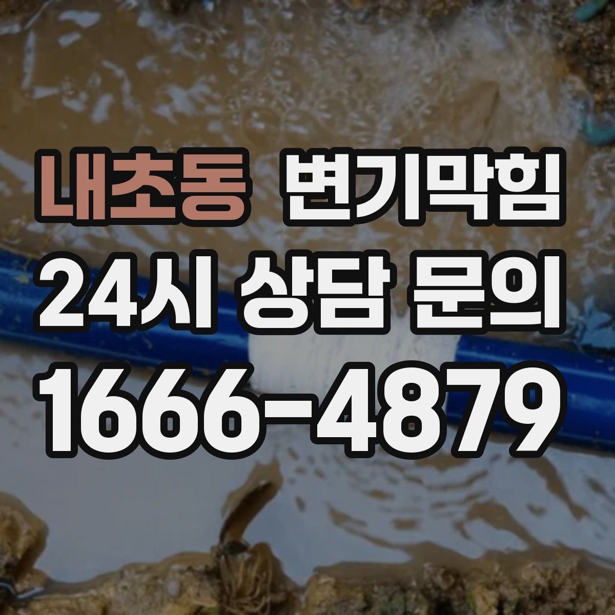 내초동 변기막힘