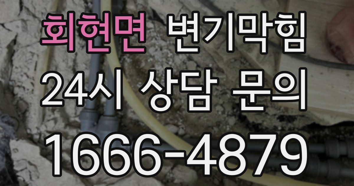 회현면 변기