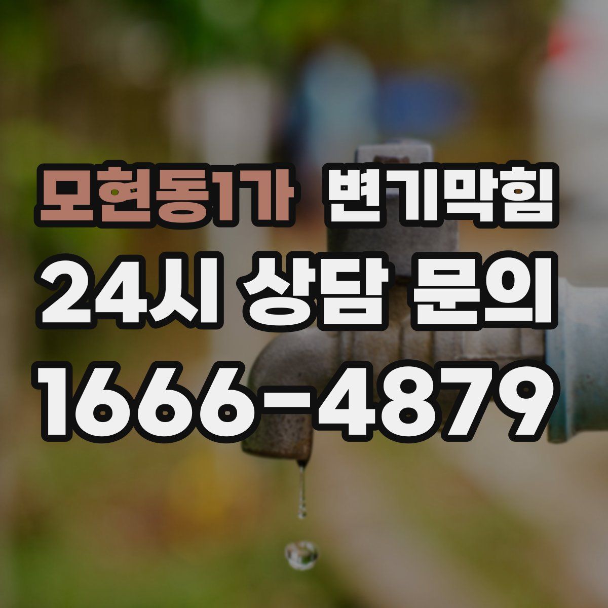 모현동1가 변기막힘