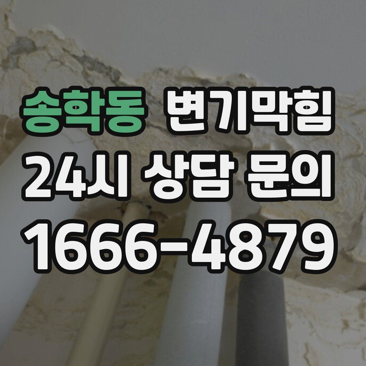 송학동 변기막힘 변기가막혔을때 세제 투입 전 체크