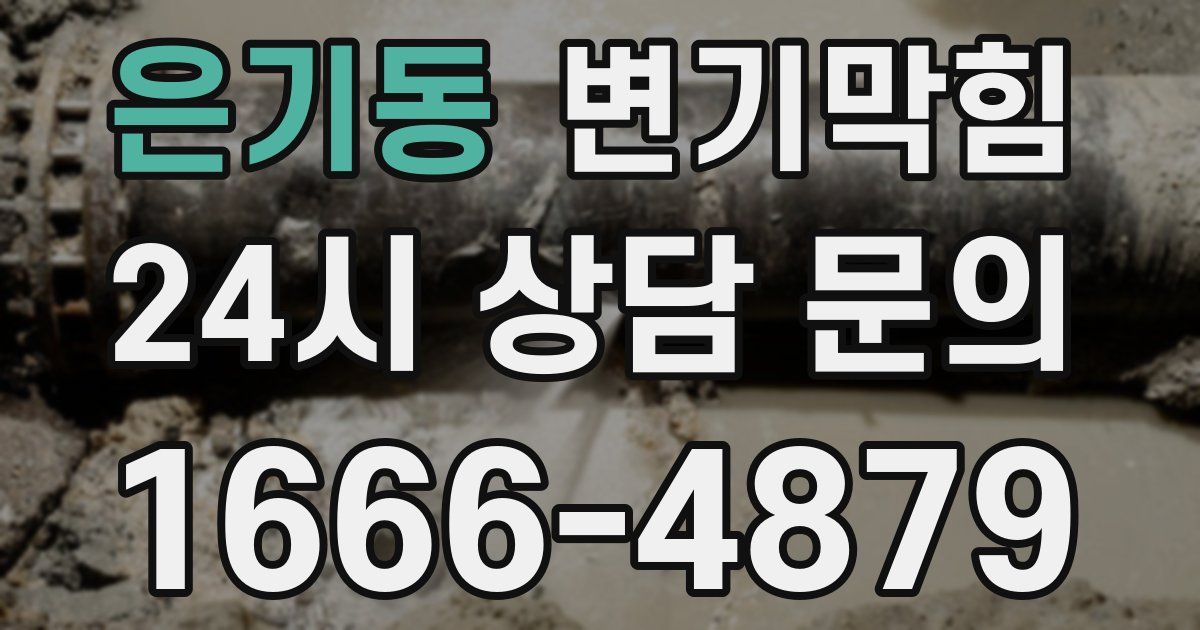은기동 변기