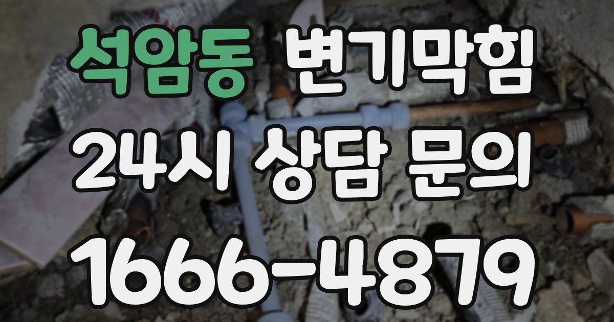 석암동 변기