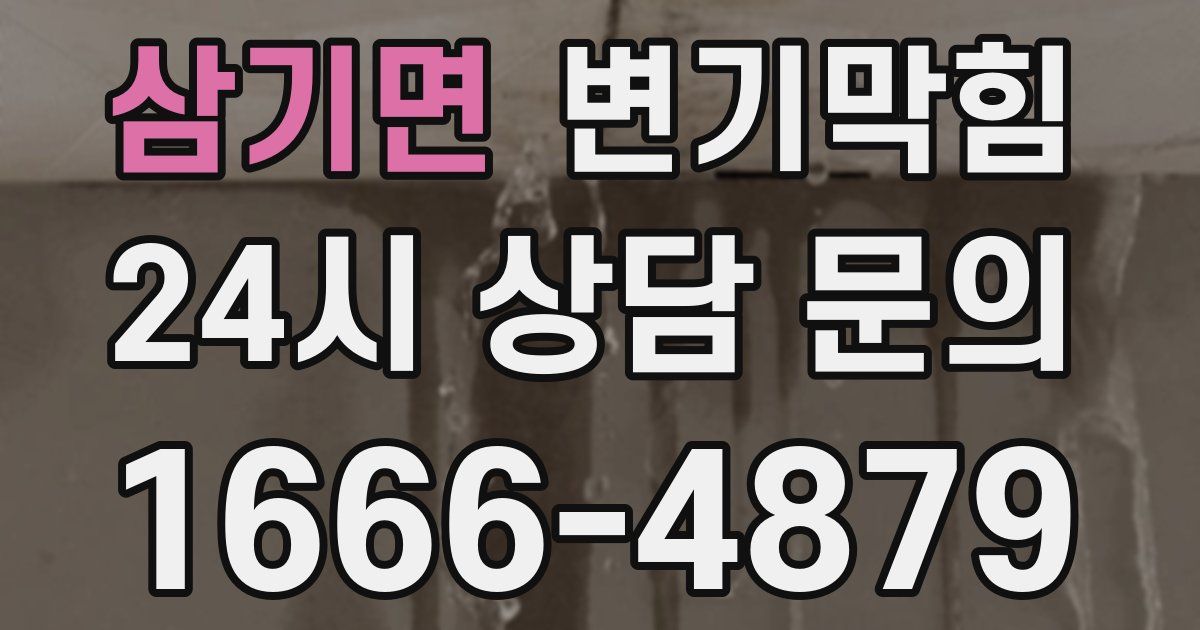 삼기면 변기