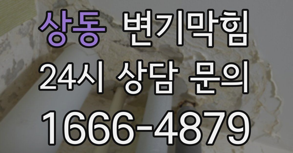 상동 변기