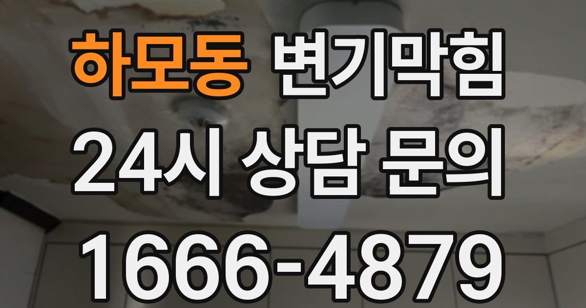 하모동 변기