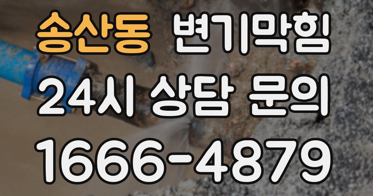송산동 변기