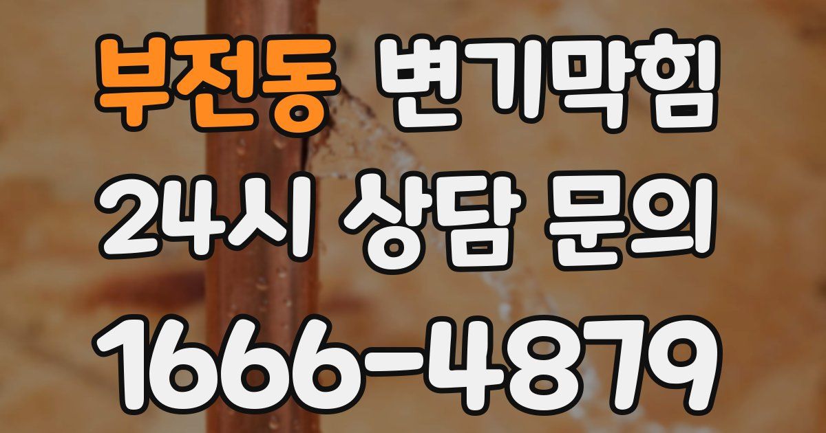 부전동 변기