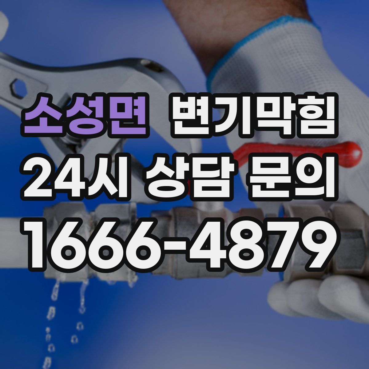 소성면 변기막힘