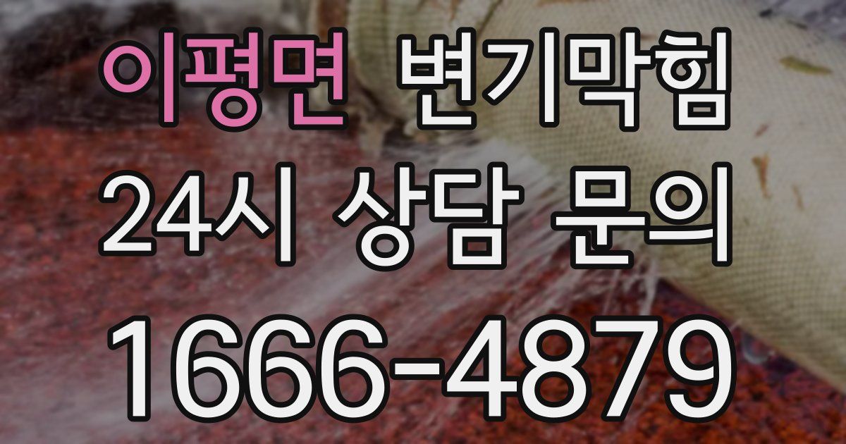 이평면 변기