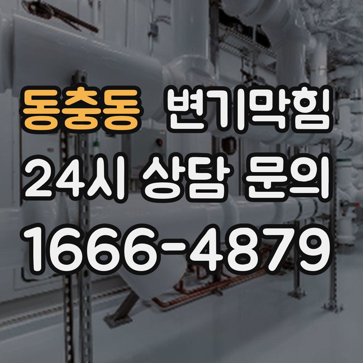 동충동 변기막힘