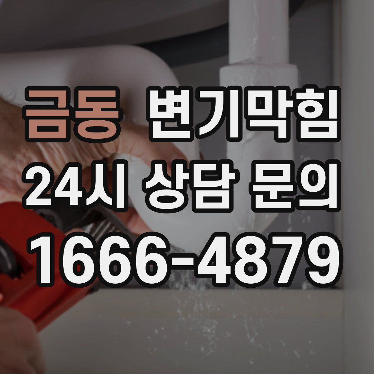 금동 변기막힘