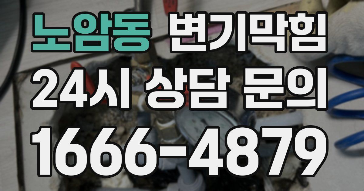노암동 변기