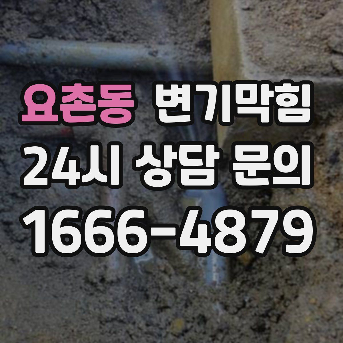 요촌동 변기막힘