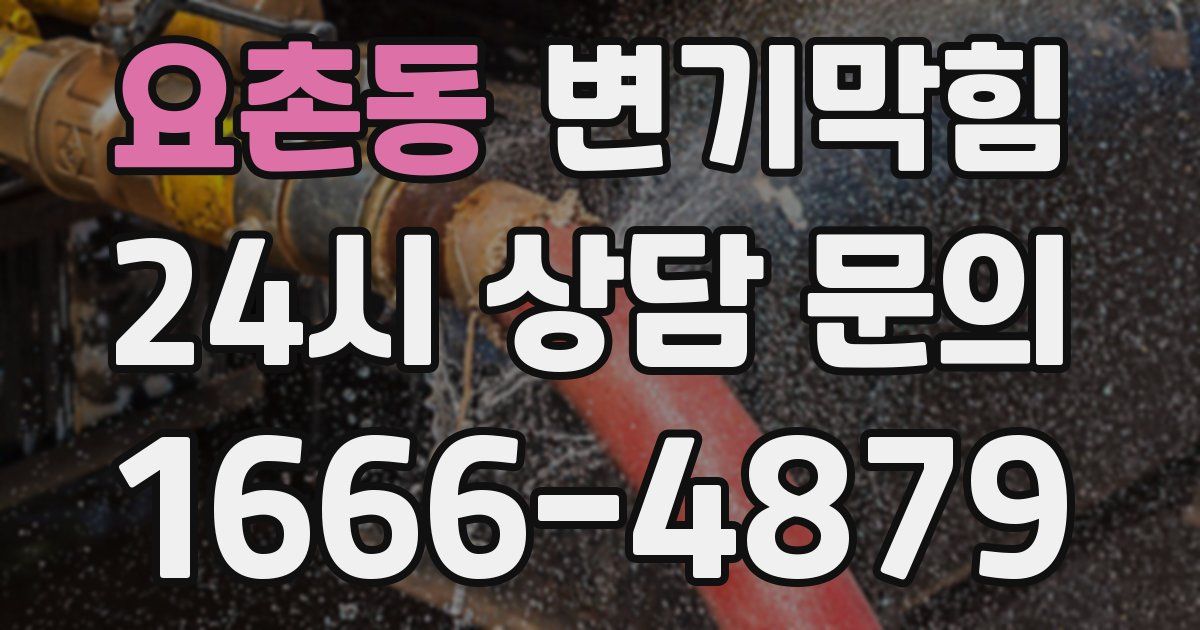 요촌동 변기