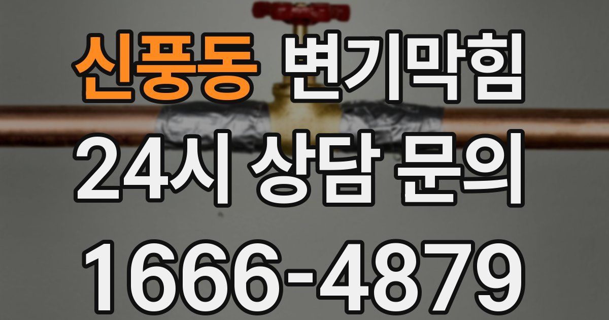 신풍동 변기