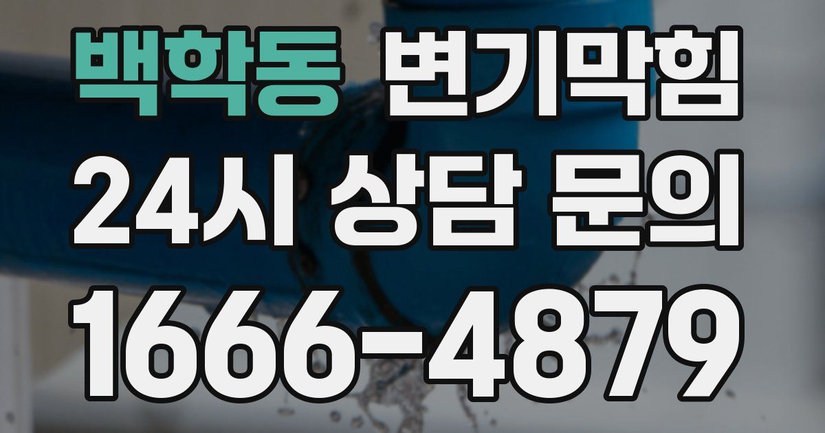 백학동 변기