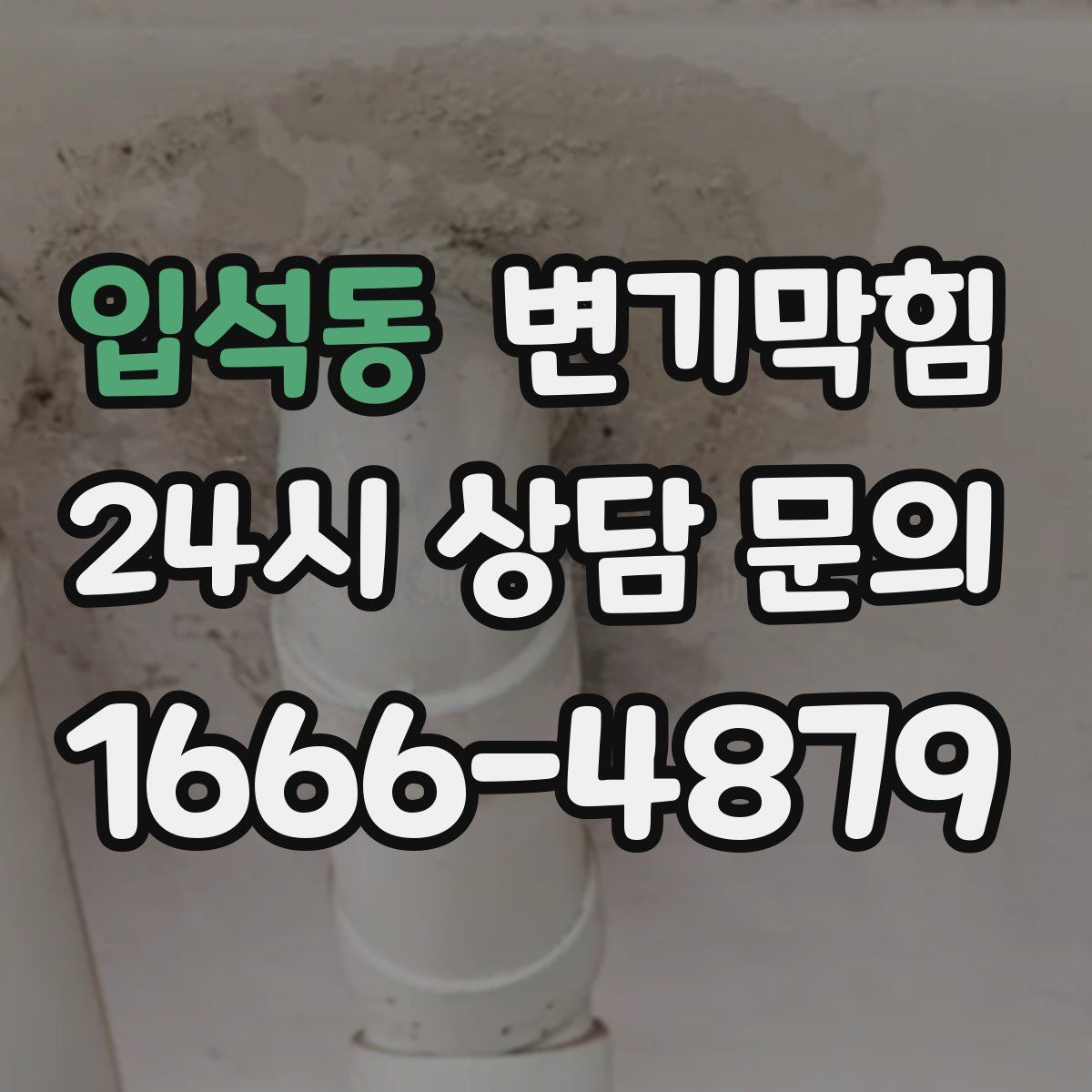 입석동 변기막힘