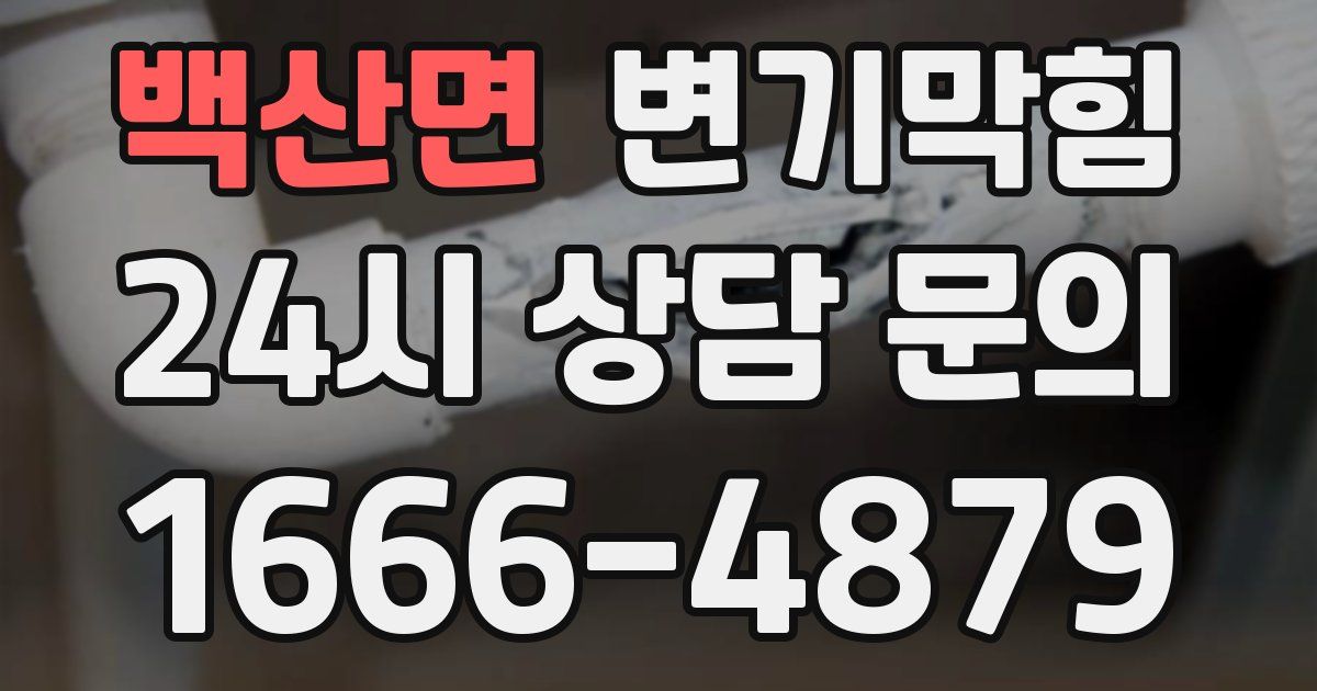 백산면 변기