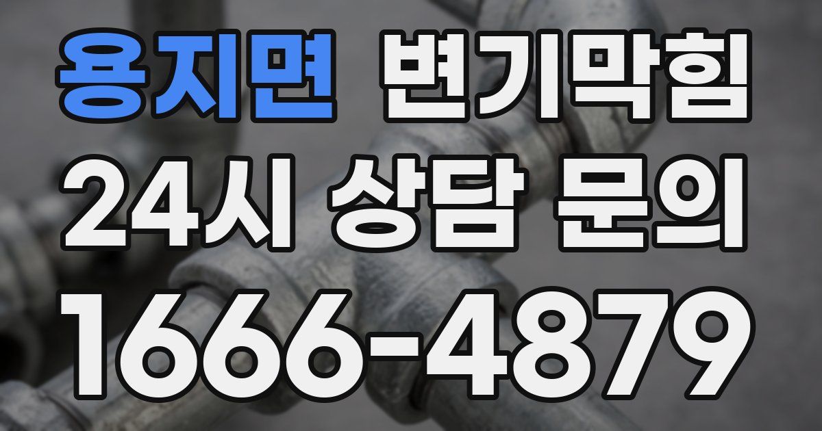 용지면 변기