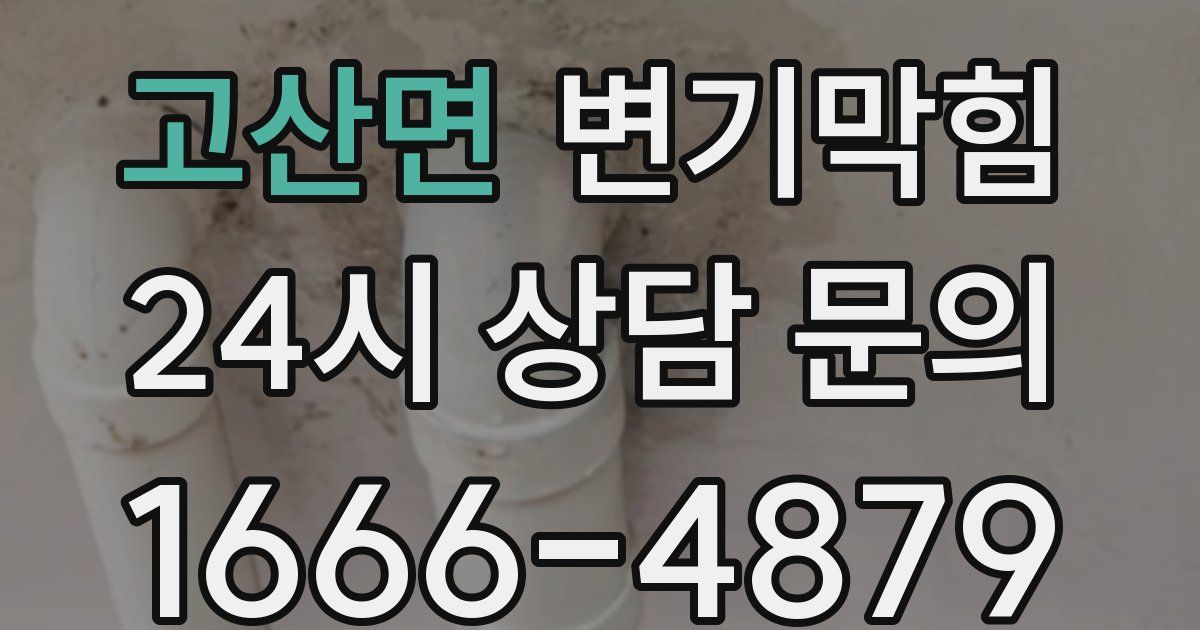 고산면 변기