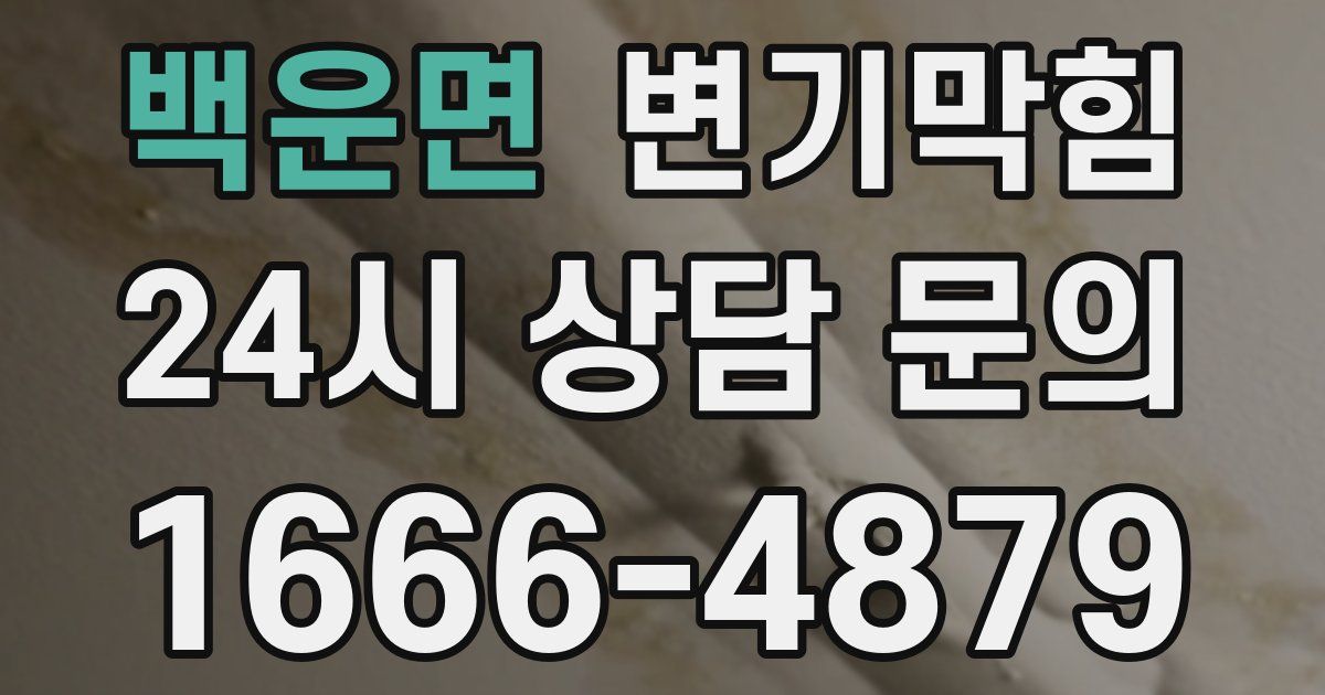 백운면 변기