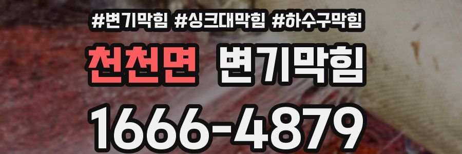 변기막힘