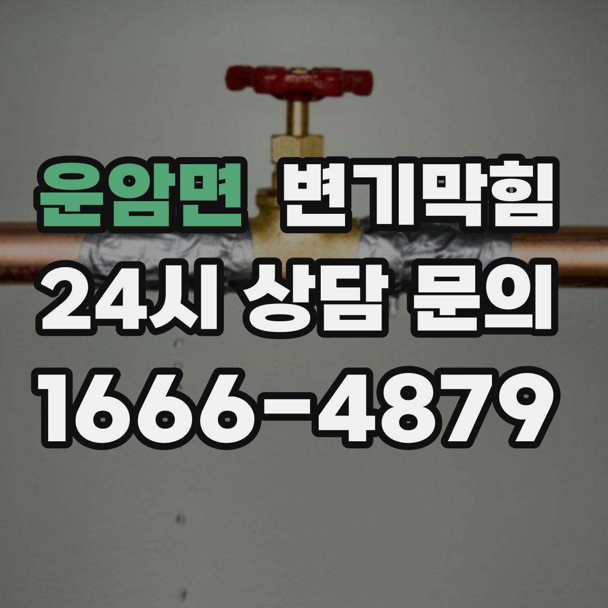 운암면 변기막힘