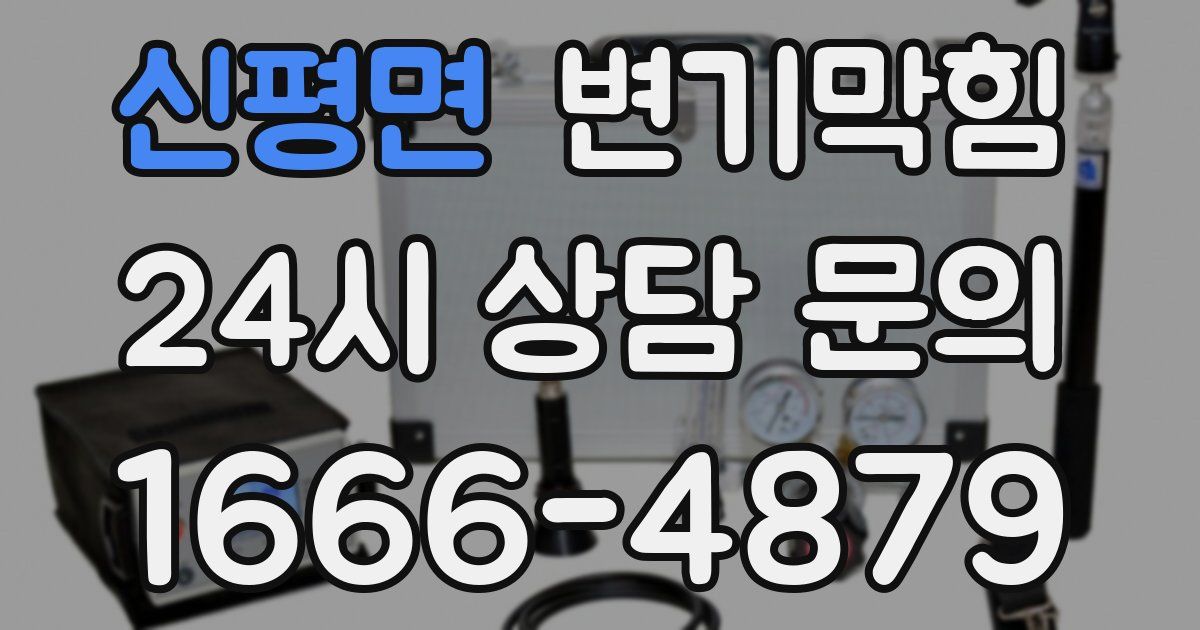 신평면 변기