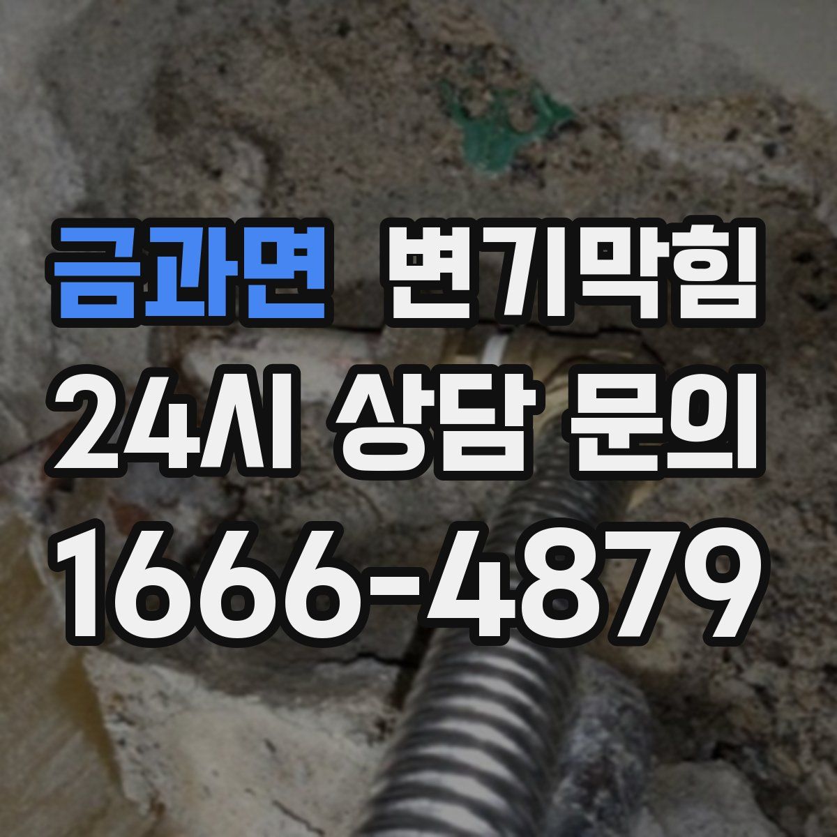 금과면 변기막힘
