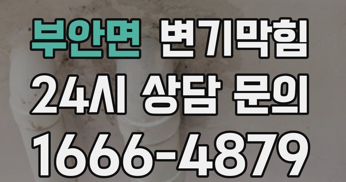부안면 변기