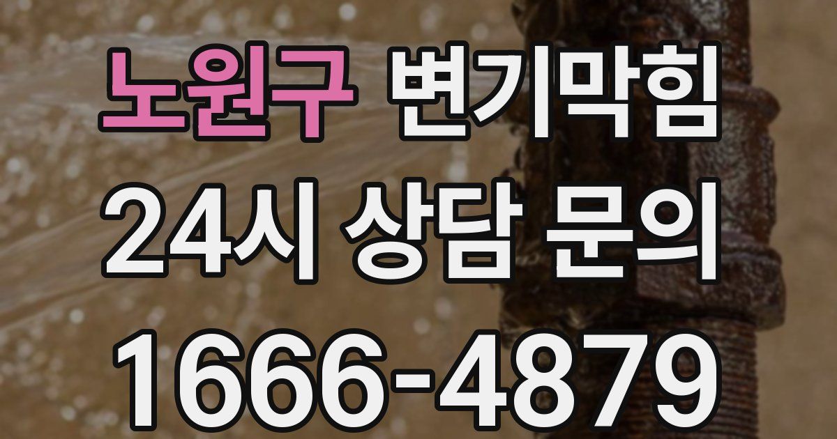 노원구 변기