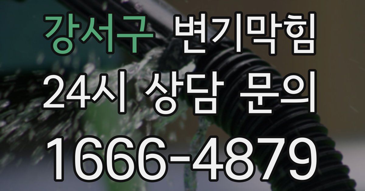 강서구 변기