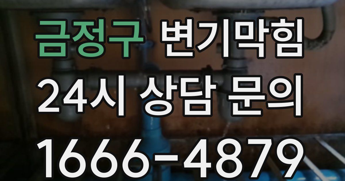 금정구 변기