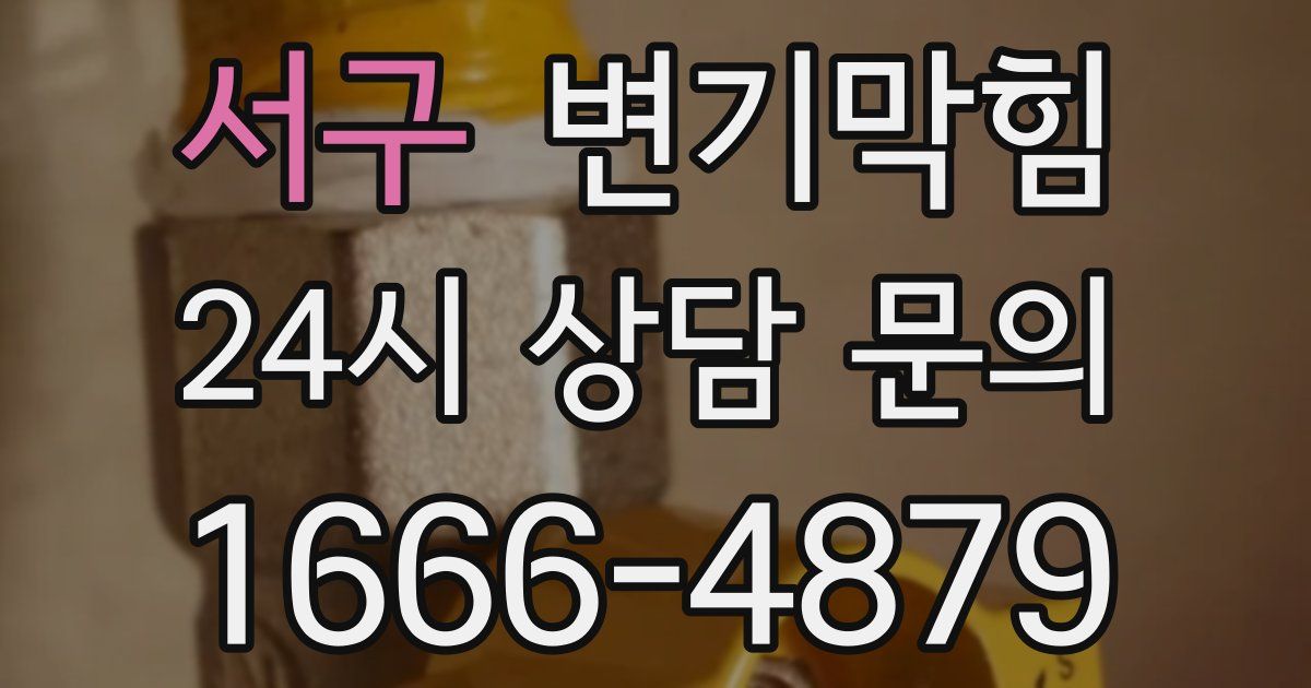서구 변기