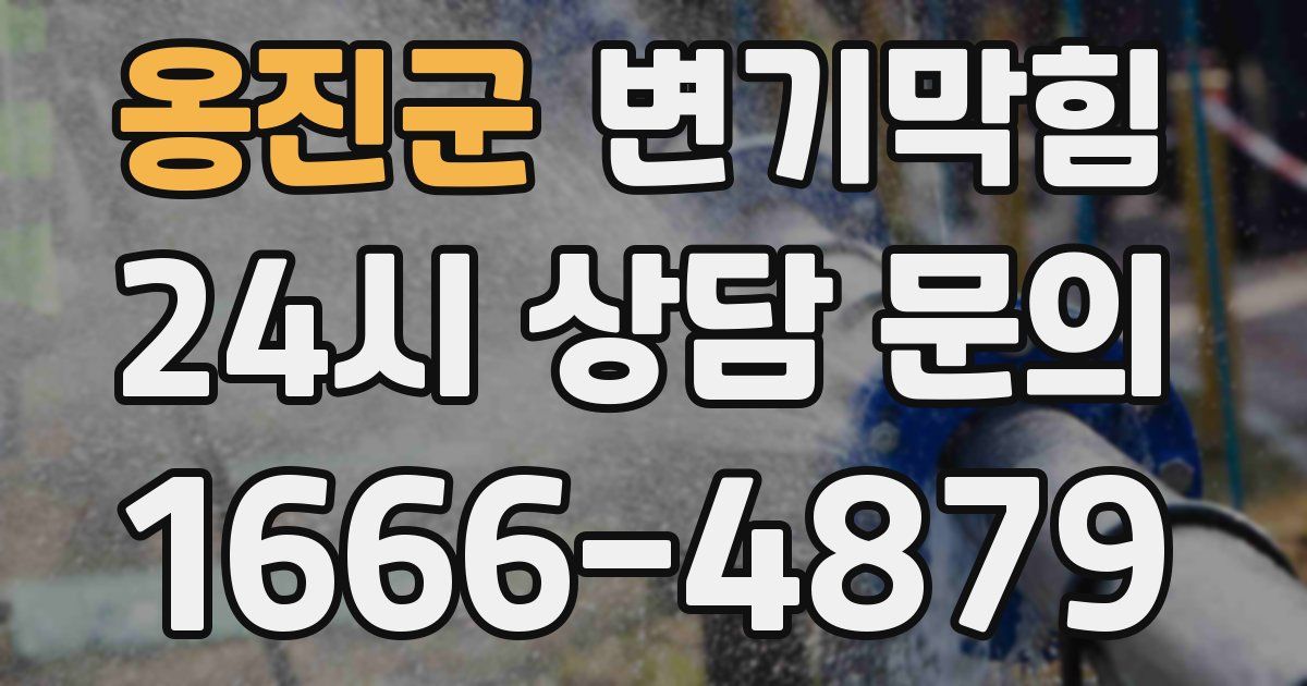 옹진군 변기