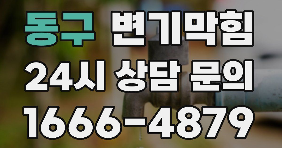 동구 변기