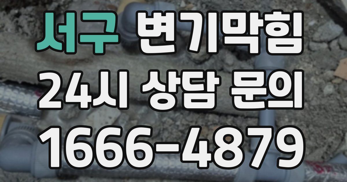 서구 변기