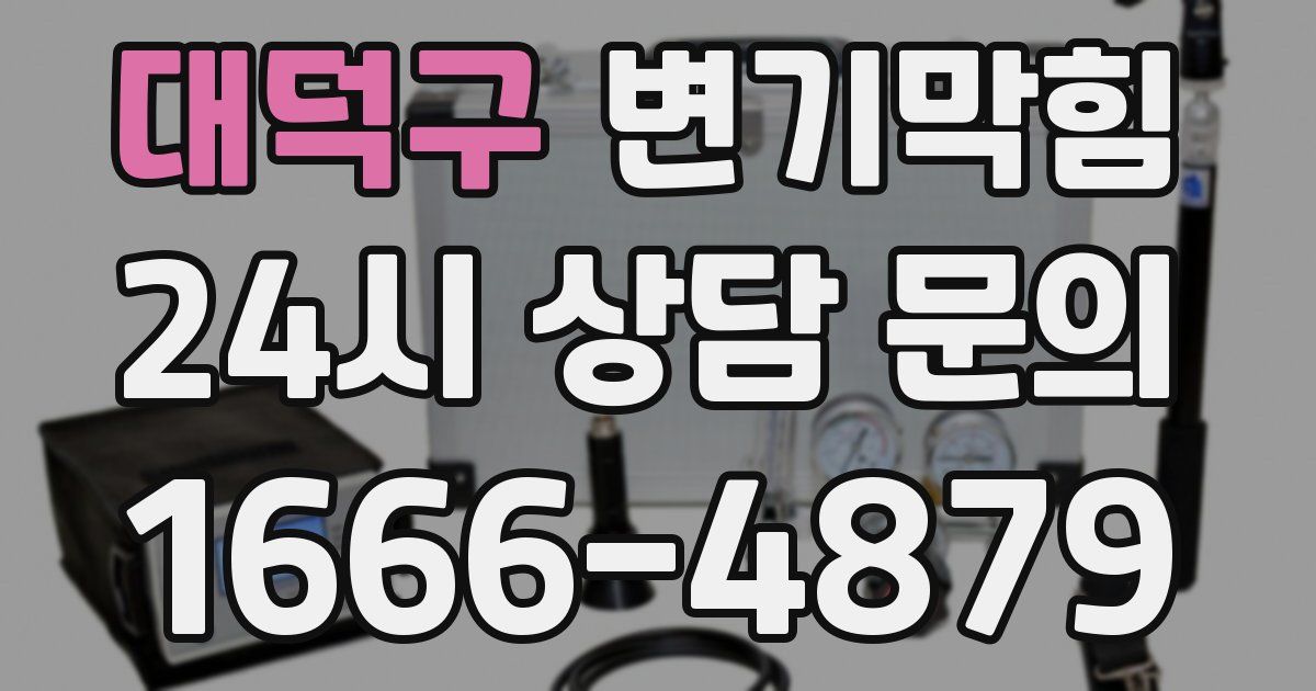대덕구 변기