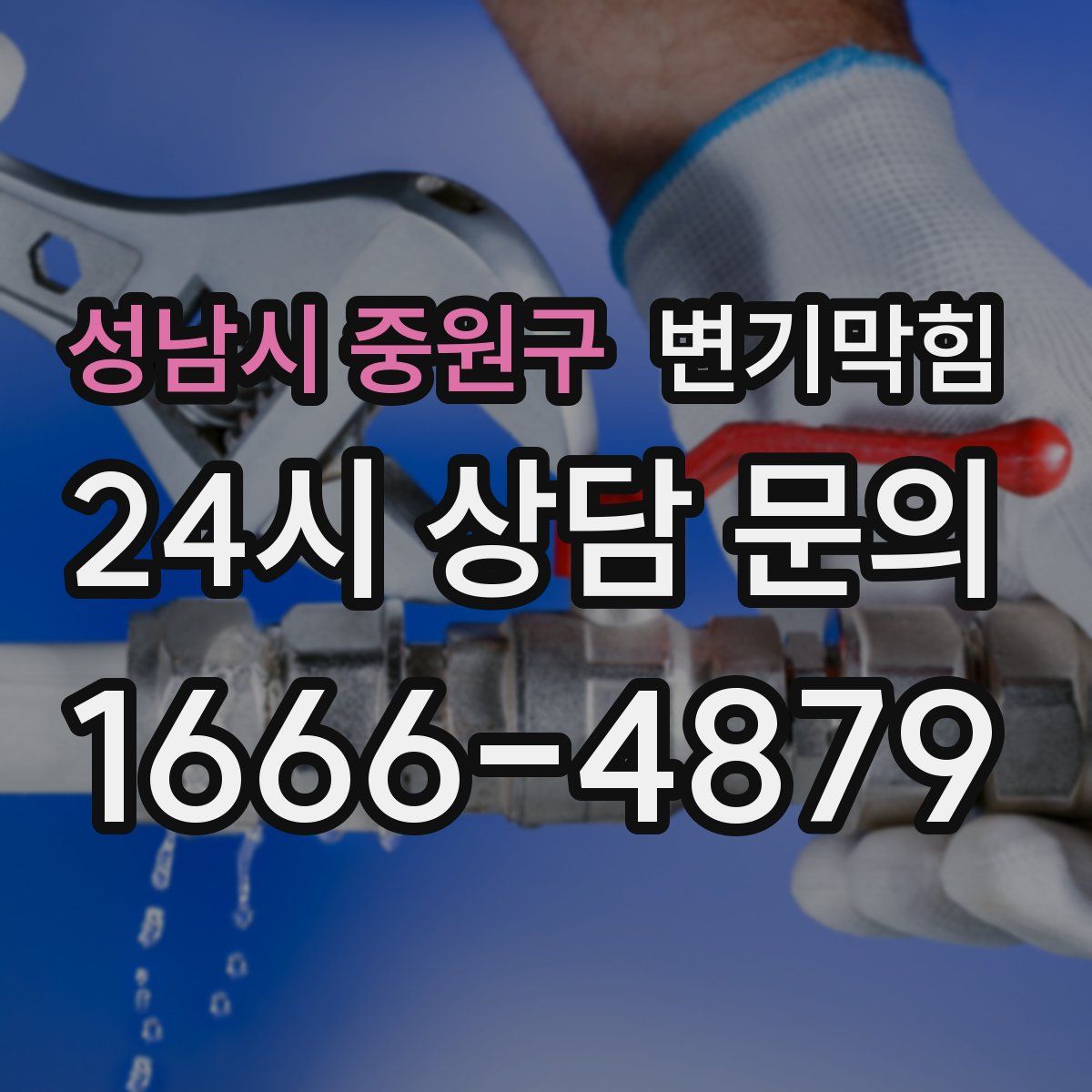 성남시 중원구 변기막힘