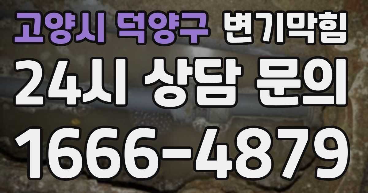 고양시 덕양구 변기